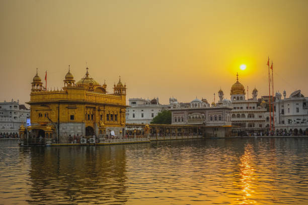 istock Golden Temple at sunset. Amritsar, India 1200791213