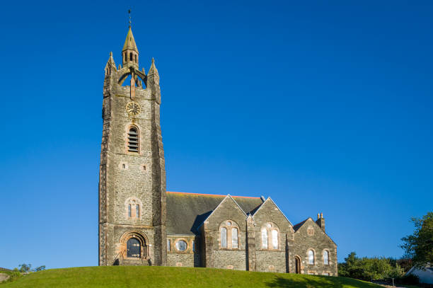 istock Tarbert Parish Church, Scotland 1200800421