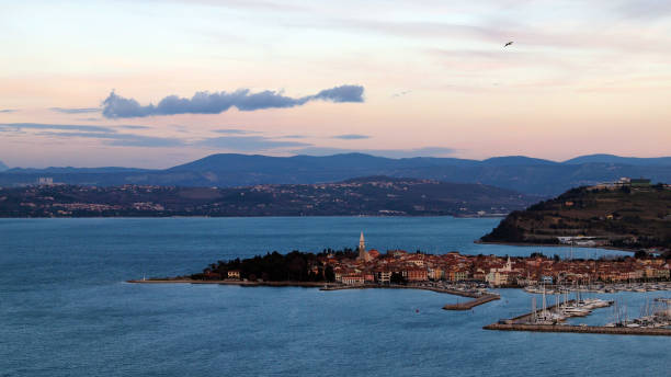istock Beautiful old town Izola, Slovenian coast 1200801985
