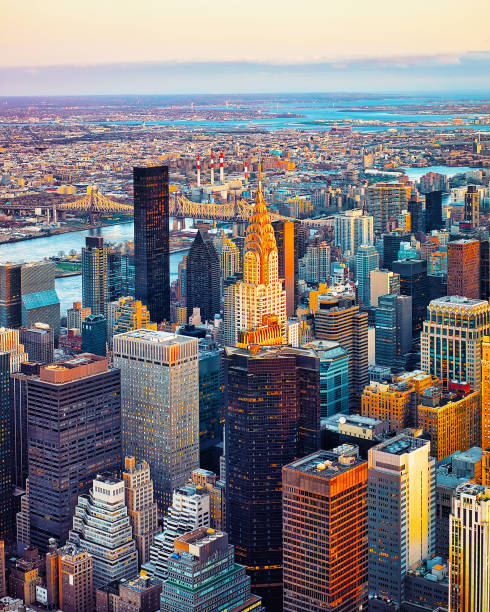 istock Aerial view on Midtown East NYC reflex 1200803074