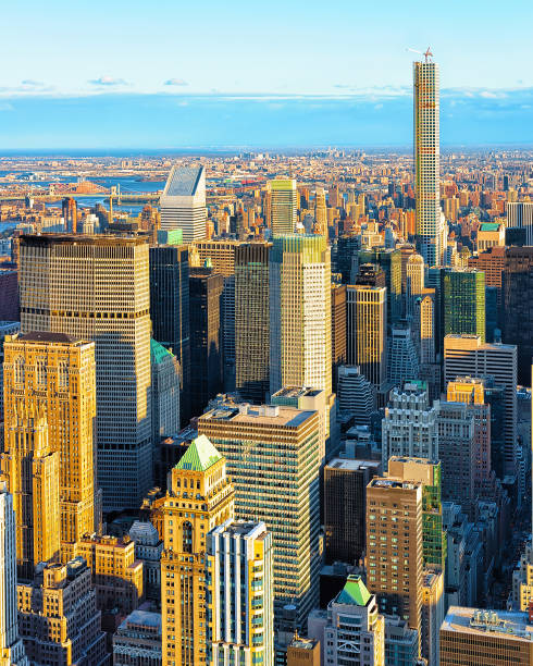 istock Aerial view of Midtown Manhattan reflex 1200803120