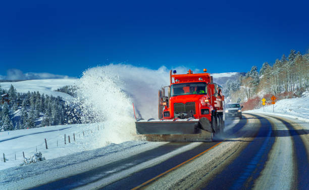 istock Snow plow Colorado Highway USA 1200809262