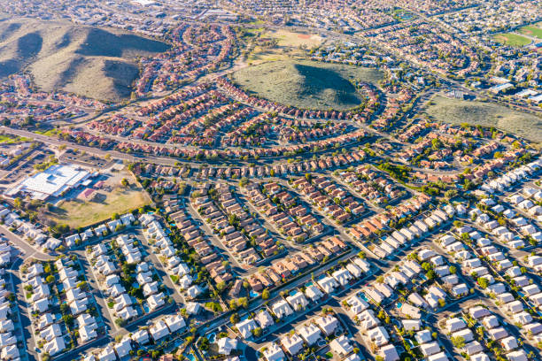 Desert Southwest Real Estate from Above Phoenix Area