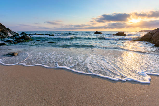 istock sunrise on the beach 1200827938