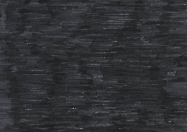 textura de rabiscos pretos em branco - pastel colored art and craft equipment pastel crayon horizontal - fotografias e filmes do acervo