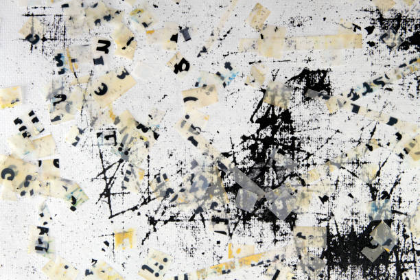 istock grunge paper background with black letters 1200834890