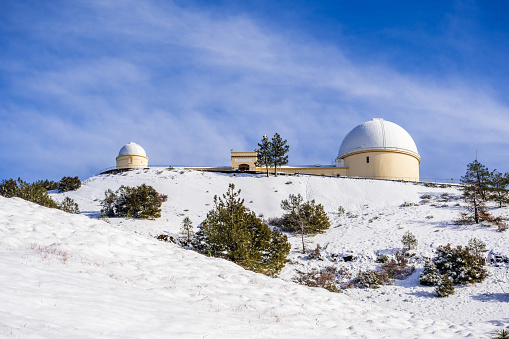 La Silla European Southern Observatory, North Chile. Still in use and still discovering new planets around the universe is an amazing observatory in one of the best places in the world: Atacama Desert that with it dark night skies make it a wonderful place for astronomical observation