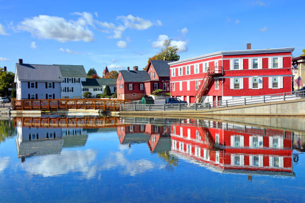istock Laconia, New Hampshire Waterfront 1200842621