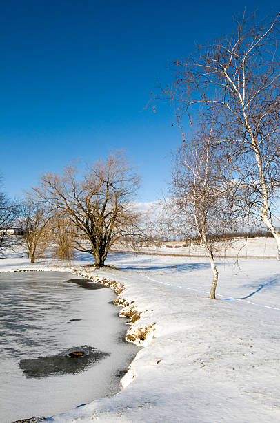 istock Frozen Lake in Ohio 120084951