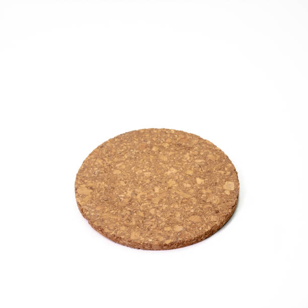 istock The wooden cork coasters 1200864121