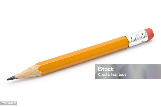 Bleistift Stockfoto und mehr Bilder von Bleistift - Bleistift, Weißer Hintergrund, Freisteller – Neutraler Hintergrund