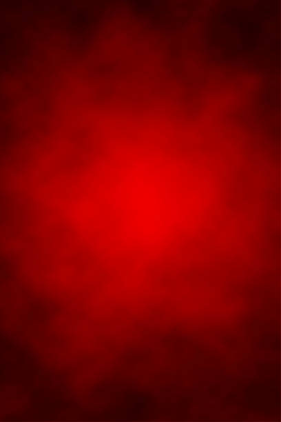 istock Red grunge background, clouds, Valentine's day, placemark, gradient, spots, dark, blurred 1200871153