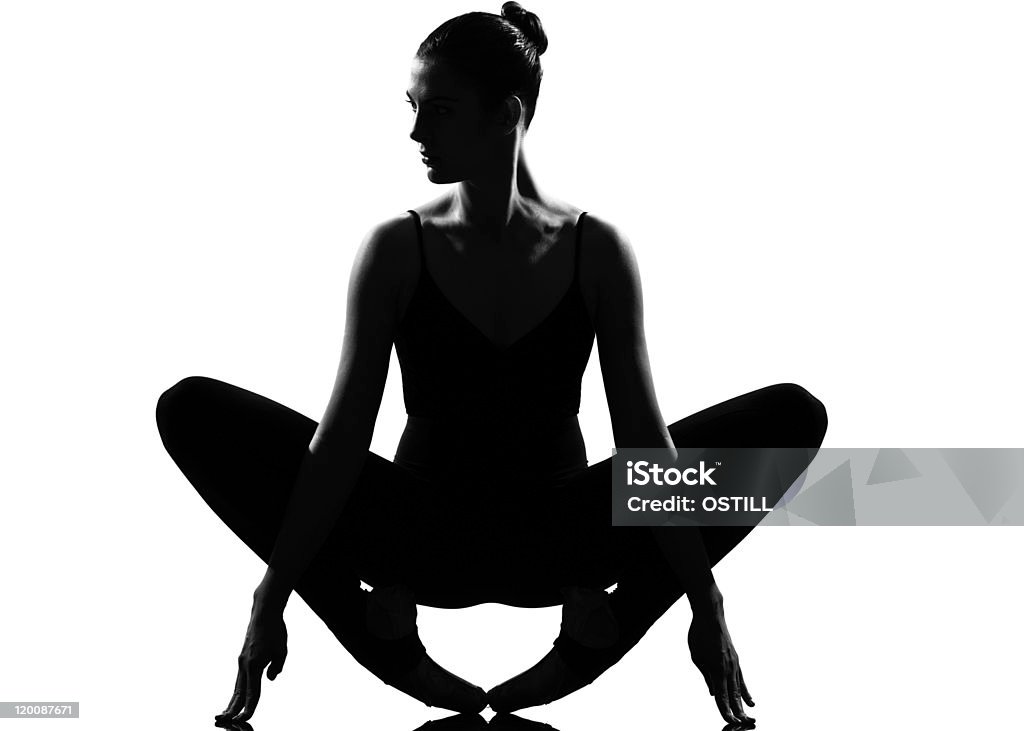 Donna di Ballerino di danza classica ballerina - Foto stock royalty-free di Abbigliamento sportivo