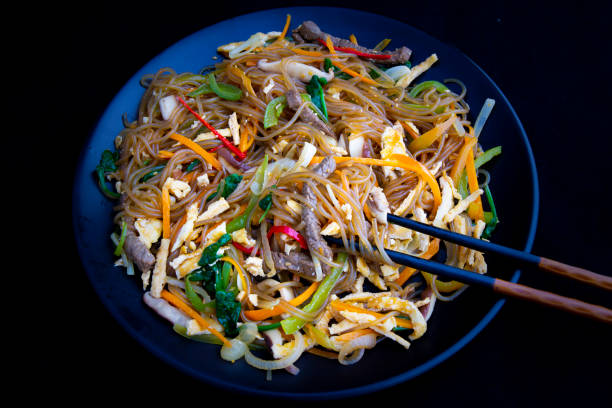 istock Korean food Japchae 1200877004