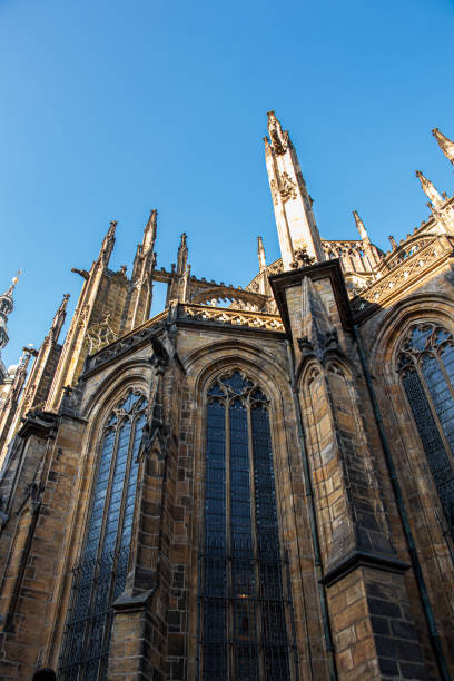 istock Side windows of St. Vitus Cathedral 1200877017