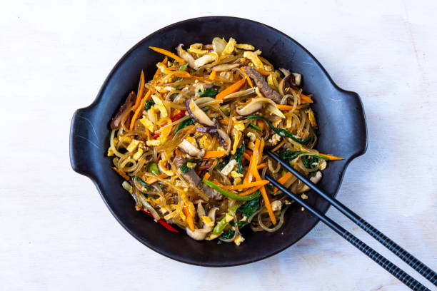 istock Korean food Japchae 1200880679