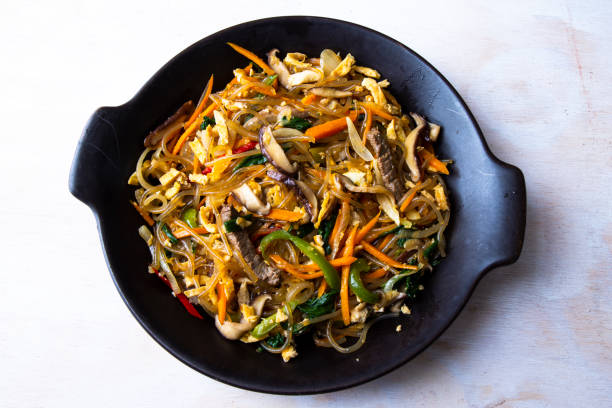istock Korean food Japchae 1200881129