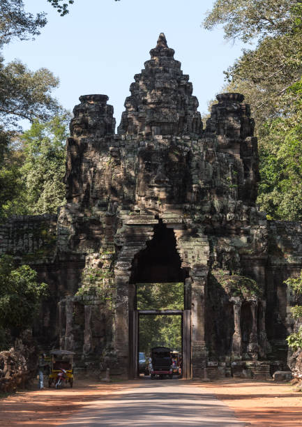 istock Gate in Angkor Thom (Ankor Wat) Cambodia 1200885186
