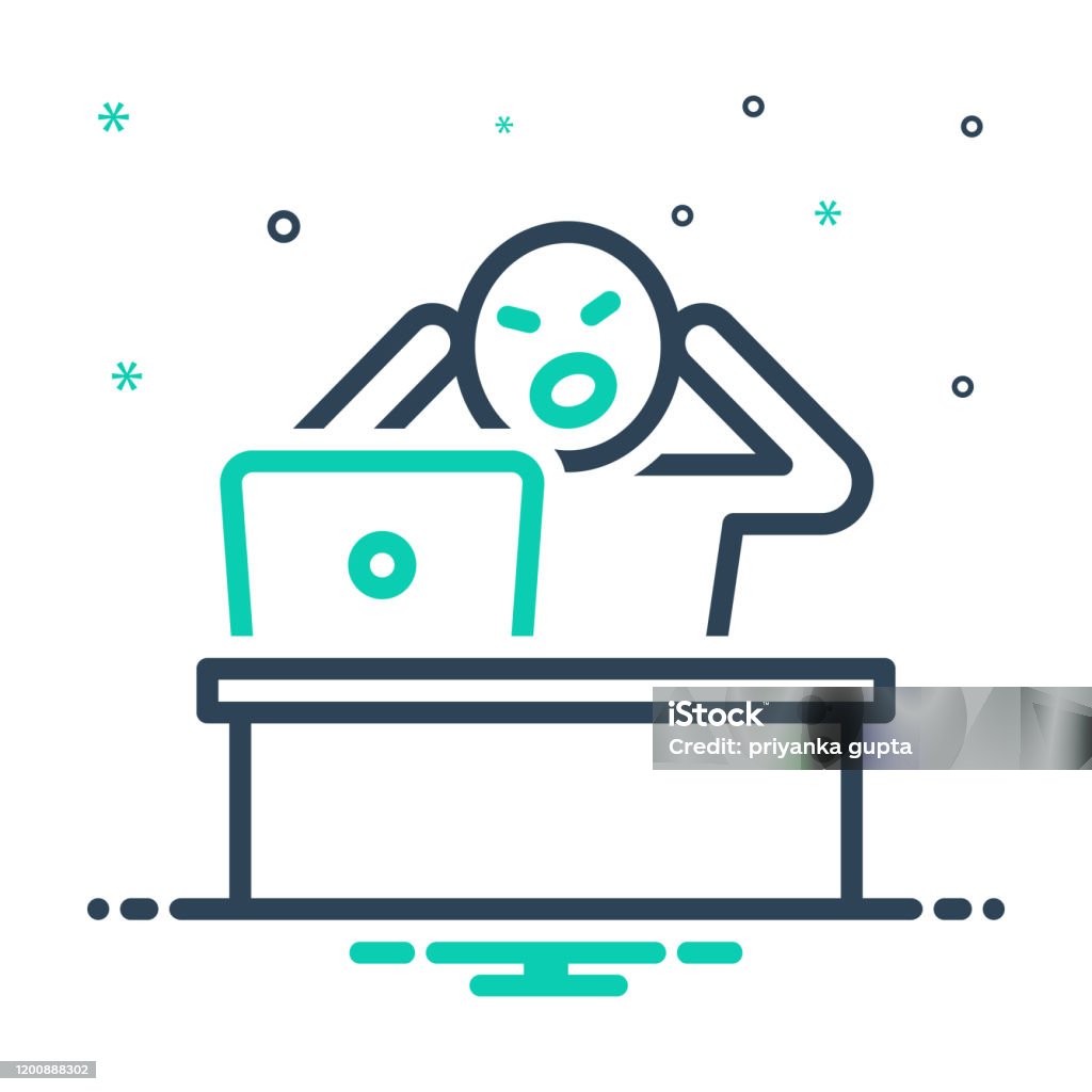 Loathing Examplees Hate Loathing Stock Illustration - Download Image Now - Anger, Disgust ...