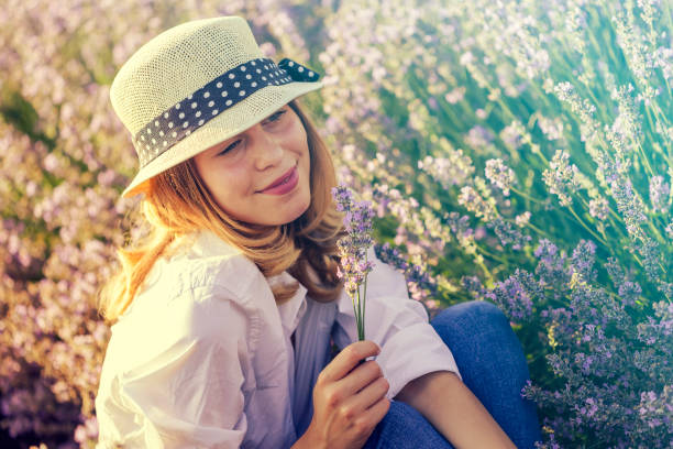 istock Beauty in Lavender Field 1200888476