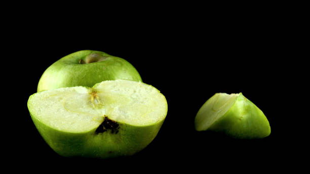 istock Natural eco green big apple 1200888616