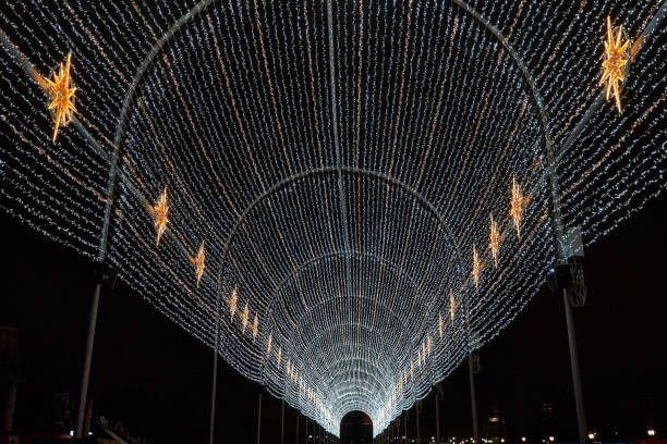 istock LED Light Tunnel - Christmas and New Year Decoration 1200893302