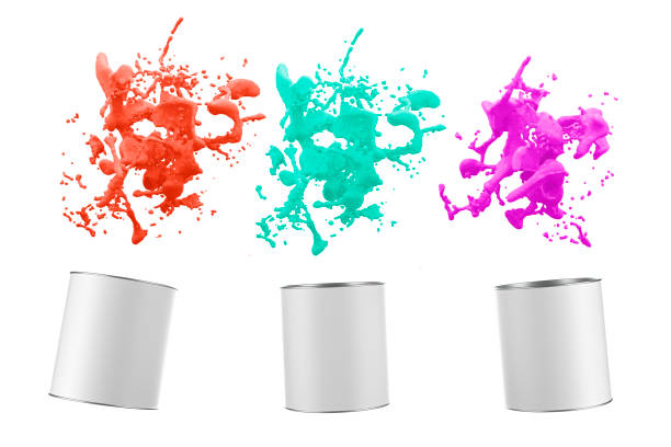 istock color liquid splash with paint buckets 1200893306