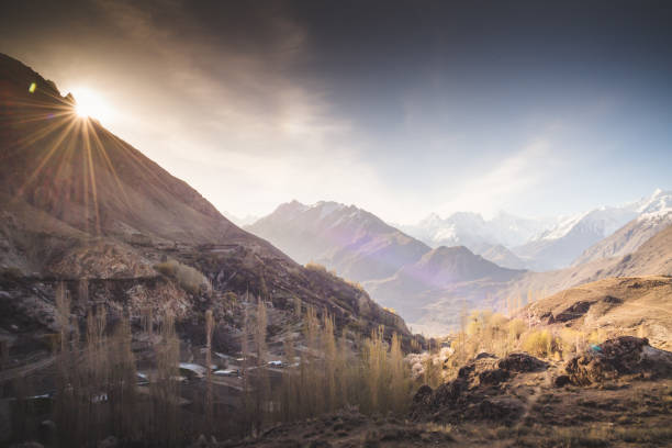 Autumn scenery in Pakistan