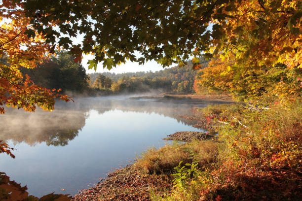 The majority of the National forest is located in the state of New Hampshire, just a small part in Maine.