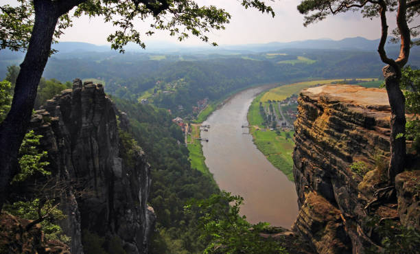istock Bastei - Saxon Switzerland National Park, Germany 1200898440