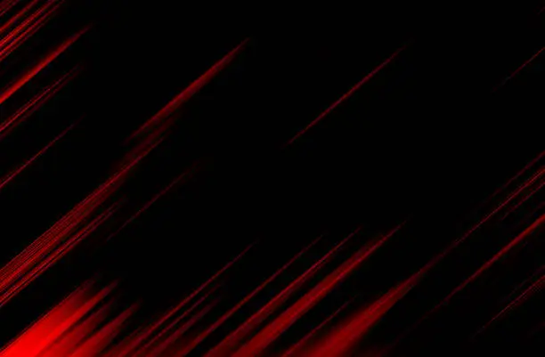 Photo of abstract red and black are light pattern with the gradient is the with floor wall metal texture soft tech diagonal background black dark sleek clean modern.