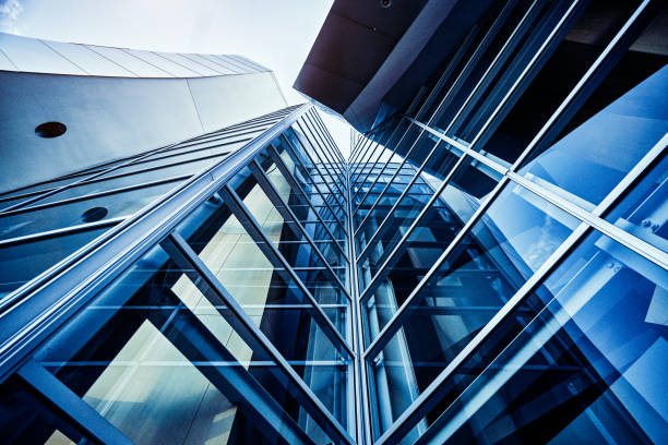 istock Modern skyscrapers in business district，Los Angeles 1200906078