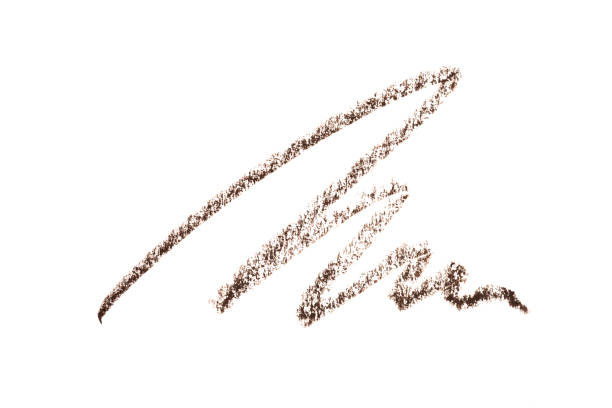 istock Eye liner pencil stroke on white background 1200907301
