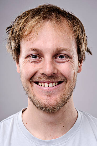 istock Smiling man with beard and blonde hair 120090852