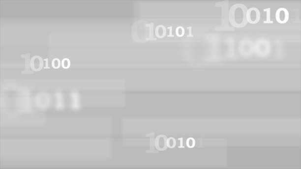 80+ Background Grey With Binary Numbers One And Zero Stock ...