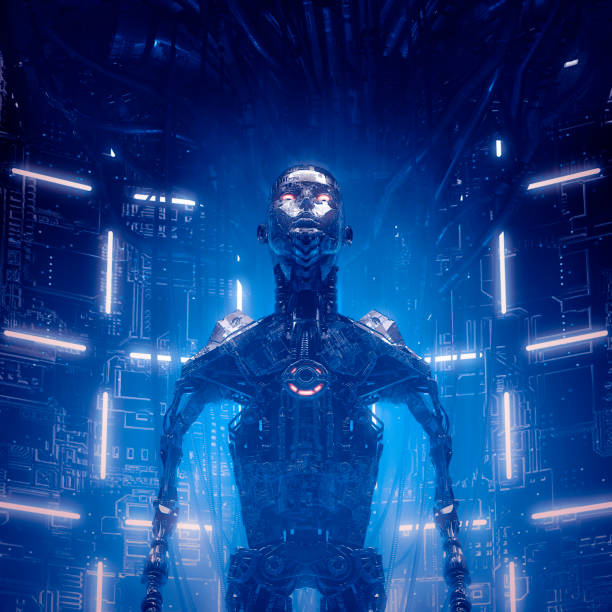 istock Child of the machine 1200911164