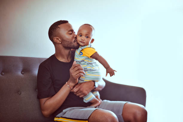 istock Children flourish with a father's love 1200923112