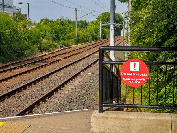 The platform at Kingston Park station