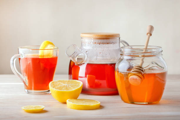 istock Tea with lemon and honey 1200928660