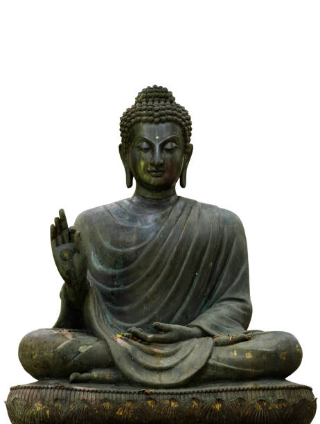 istock Buddha statue used as amulets of Buddhism religion. 1200928890