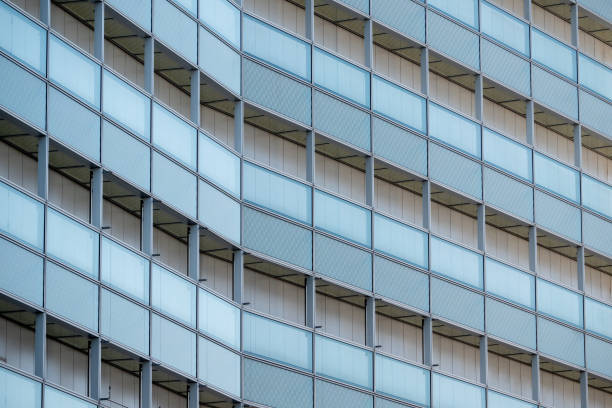 istock Abstract background architecture lines. modern architecture detail 1200930665