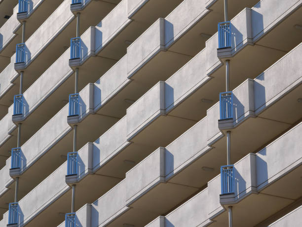 istock Abstract background architecture lines. modern architecture detail 1200930902