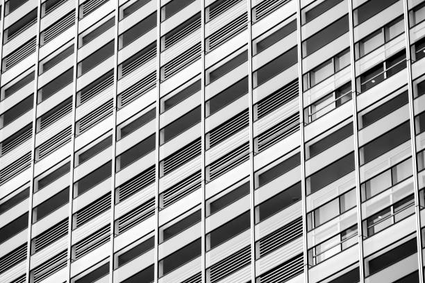 istock Abstract background architecture lines. modern architecture detail 1200931808