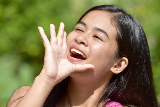 istock An A Beautiful Filipina Youth Singing 1200934079