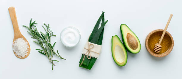 istock Natural ingredients for making beauty treatment products 1200935567