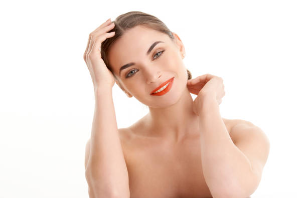 istock Attractive young woman face 1200935945