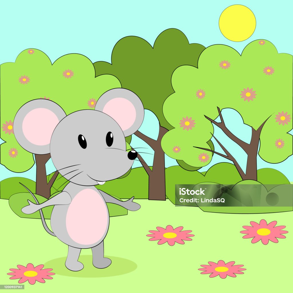 Ilustración de Vector Ratón De Dibujos Animados Caminando En El Parque Flores De Primavera Y Ratón Gris De Dibujos Animados y más Vectores Libres de Derechos de Alegre - iStock Ilustración de Vector Ratón De Dibujos Animados Caminando En El Parque Flores De Primavera Y Ratón Gris De Dibujos Animados y más Vectores Libres de Derechos de Alegre - iStock