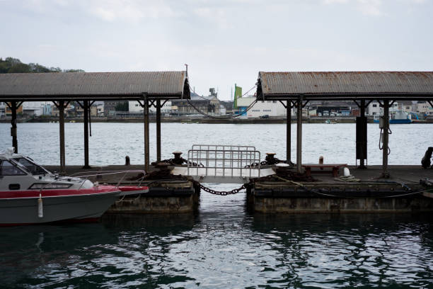 istock Connecting part of the dock (Hiroshima / Onomichi) 1200942625