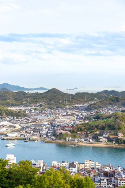 istock Seaside town where the shipbuilding industry is thriving (Japan, Hiroshima, Onomichi) 1200943199