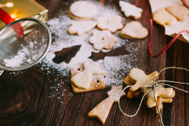 istock Cookies baked with love 1200949248
